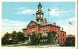 1938 USA Postcard. City Hall, Willimantic Conn.  (T21023) - Andere & Zonder Classificatie
