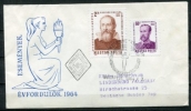 Hungary 1964Cover  First Day Special Cancel  To Germany Galileo Galileis,Todestag Von Imre Madach - FDC