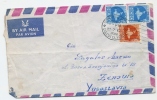 COVER - Traveled 1962th - Poste Aérienne