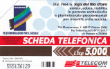 TELECOM ITALIA - 5000 Lire - Other & Unclassified