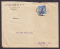 Portugal ALVARO GOMES SÁ & C.ta PORTO 1910? Cover To NORFOLK Virginia USA Overprinted REPUBLICA Stamp (2 Scans) - Brieven En Documenten