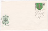 Tchecoslovaquie - Zilina 1971 - étoile Star Stern - FDC