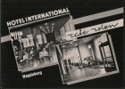 AK Magdeburg, Hotel International, Café Wien, 1963, Ungelaufen - Niemegk