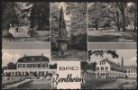 AK Bad Bentheim, Kurpark, Logierhaus, Kurheim, Pyramide, Um 1964 - Bad Bentheim