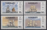 KIRIBATI - 1989 - Bateaux Voiliers 19e Siècle - 4V Neuf ** // Mnh - Kiribati (1979-...)