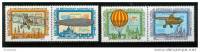 HUNGARY - 1974. AEROPHILA Pairs(Hot Air Balloon, Zeppelin) MNH! Mi:2986-2989. - Zeppelins