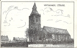 WYTSCHAETE - L' Eglise - Duitse Pentekening - Heuvelland