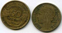 France 50 Centimes 1936 GAD 423 KM 894.1 - 50 Centimes