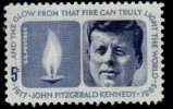 1964 USA Kennedy Memorial Stamp Sc#1246 Famous Eternal Flame Fire - Kennedy (John F.)