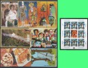 KOSOVO EUROPA CEPT 2000 2001 2002 2003 2004 2005 2006 2007 SOUVENIR SHEETS FOUL COLLEZIONE NEVER HINGED - Collections