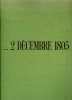 Fascicule Pour La Souscription De L´ouvrage Du Cdt Henry Lachouque "2 Décembre 1805" Illustrations Girbal - Francese