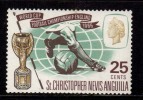 St. Christopher Nevis Anguillia 1966 MH, 25c Football, Soccer, Sports, Sport - 1966 – Angleterre