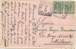 BRESCIA---PROVAGLIO  D'ISEO  STORIA  POSTALE---  1917  X  MILANO - Brescia