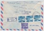 Israel Registered Air Mail Cover Sent To Czechoslovakia Sahnin 25-1-1978 - Airmail