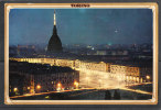 Cartolina  Gigante  Di  Torino.  Panorama Di  Notte  Con  La  Mole  Antonelliana - Mole Antonelliana