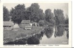 Cp 44 SAINT ST JOACHIM Grande Brière Levée De Fédrum Cabanes à Mottes  ( Bateaux Pêcheurs  ) - Saint-Joachim