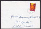 Liechtenstein Deluxe VADUZ 1965 Cover To ZÜRICH Switzerland Balzers St. Nikolaus Stamp - Briefe U. Dokumente