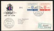 Iceland FDC 18/11 1966 Literary Society Recomended - FDC