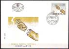 YUGOSLAVIA - JUGOSLAVIJA  - FDC -ANTI SMOKING  - 1990 - Drogen