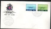 Iceland FDC 22/6 1971 Postal Giro - FDC