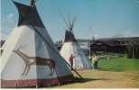 ETATS UNIS - MONTANA - INDIAN TEPEES  GLACIER PARK LODGE - Other & Unclassified