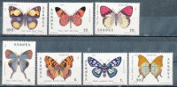 ANGOLA 1982 BUTTERFLIES SC# 647-653 VF MNH A VALUABLE SET MNH - Angola