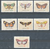 ANGOLA 1984  BUTTERFLIES SC# 675-681 VF MNH A VALUABLE SET MNH - Angola