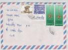 Israel Air Mail Cover Sent To Czechoslovakia 22-11-1980 - Airmail