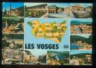 CPM  LES VOSGES  Multi Vues + Carte - Lorraine