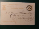 A0590   CP OBL.  1890 - Interi Postali