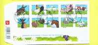 2006  FDC  ANIMAUX DE LA FERME    OBLITERATION DU 1ER JOUR   7600 PERUWELZ - 2001-2010