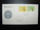 ISLANDE  FDC 1962  EUROPA CEPT ARBRE BAUM TREE - 1962