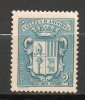 ANDORRE 2c Bleu 1937-43 N°48 - Unused Stamps