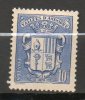 ANDORRE 10c Outremer 1937-43 N°51 - Unused Stamps