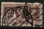 POLAND  Scott # 267  F-VF USED - Oblitérés