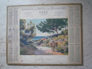 Calendrier Des PTT    CALVADOS - Groot Formaat: 1921-40