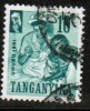 TANGANYIKA   Scott #  46  VF USED - Tanganyika (...-1932)