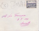 FORT LAMY ( Aujourdhui Ndjamela ) TCHAD Afrique,colonies,avi On,lettre,flamme ( Lion,chasse ) Marcophilie,rare - Storia Postale