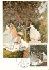 France / Maxi Card / Claude Monet - In The Garden / First Day Of Issue - Impressionisme