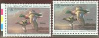 USA 1996 Hunting Permit Stamps RW62 **postfrisch Duck Zwei Farbnuancen - Duck Stamps