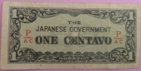 1 Centavo Philippines Occupation Japan "WWII" °  P_AC   WWII - Filippijnen