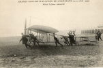 CHAMPAGNE REIMS (51) Aviation 1909 Avion De Leblanc Embourbé Gros Plan - Reuniones