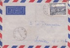 KEMBE ( Petit Bureau ) Transit > Bambari > Bangui - OUBANGUI ,Afrique,colonies,av Ion,flamme,lettre,marcoph Ilie,ra - Storia Postale