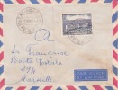 ALINDAO - T.S.F - P&T > Transit > BAMBARI > BANGUI - OUBANGUI - Afrique,colonies,avion,le Ttre,flamme - Lettres & Documents