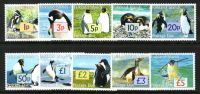 FALKLAND ISLANDS 2005 MICHEL NO:9-18  MNH - Pinguine