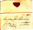 Poland Prephilatelic Cover KALISZ 1831 In Red Type 117A - ...-1860 Préphilatélie