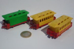 CORGY  :   Lot De 3 Wagons  Made In Britain - Corgi Toys