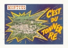 Cp, 46, Montcuq, Vue Générale, Voyagée 1989 - Montcuq