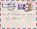 KELLE ( Petit Bureau ) CONGO - 1957 - Afrique,colonies Francaises,avion,lettre,m Arcophilie,rare - Covers & Documents