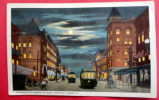 - Virginia > Newport News  Night View With Trolleys   1918  Cancel-- Ref 401 - Newport News